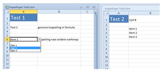 Validatie met lijst uit andere Excel werkmap