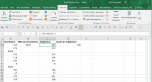 Excel hulp voor filteren van waarden
